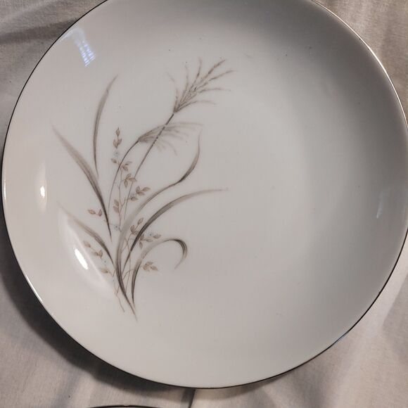 CastleCourt Fine China "Wheat Spray" Set of 4 Soup Salad Cereal Bowls Japan - Picture 4 of 8